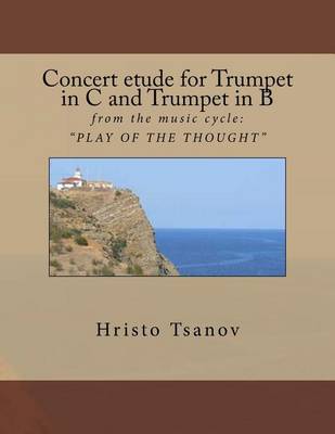 Book cover for Concert etude for Trumpet in C and Trumpet in B