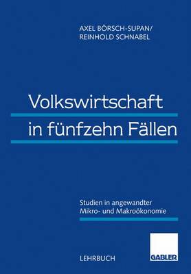 Book cover for Volkswirtschaft in fünfzehn Fällen