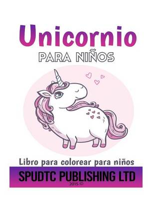 Book cover for Unicornio para niños