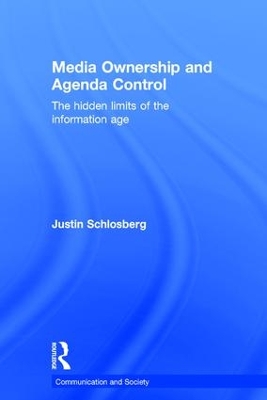 Book cover for Media Ownership and Agenda Control