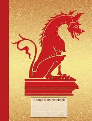Book cover for Beast Composition Notebook