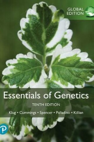 Cover of Essentials of Genetics plus Pearson Modified Mastering Genetics with Pearson eText, Global Edition