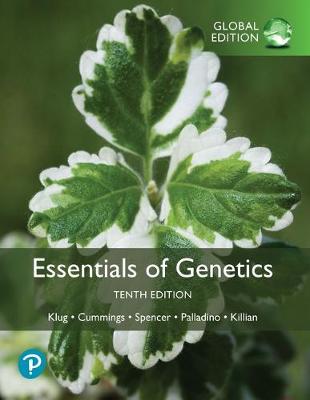 Book cover for Essentials of Genetics plus Pearson Modified Mastering Genetics with Pearson eText, Global Edition
