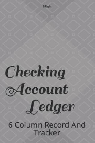 Cover of Checking Account Ledger