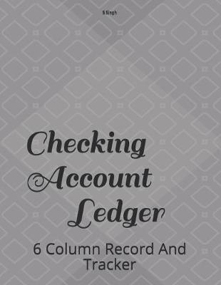 Book cover for Checking Account Ledger