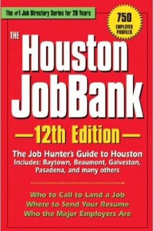 Cover of The Houston Job Bank