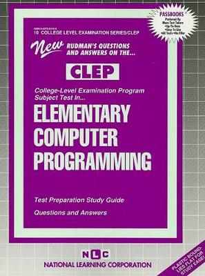 Book cover for Elementary Computer Programming