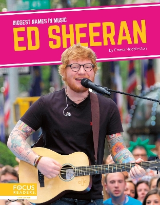 Book cover for Biggest Names in Music: Ed Sheeran