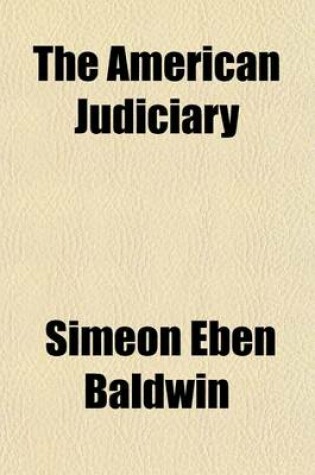 Cover of The American Judiciary