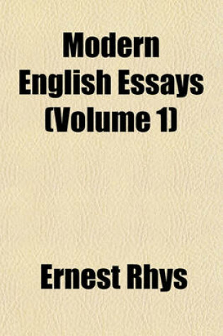 Cover of Modern English Essays (Volume 1)