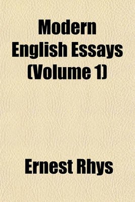 Book cover for Modern English Essays (Volume 1)