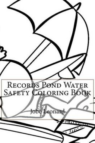 Cover of Records Pond Water Safety Coloring Book