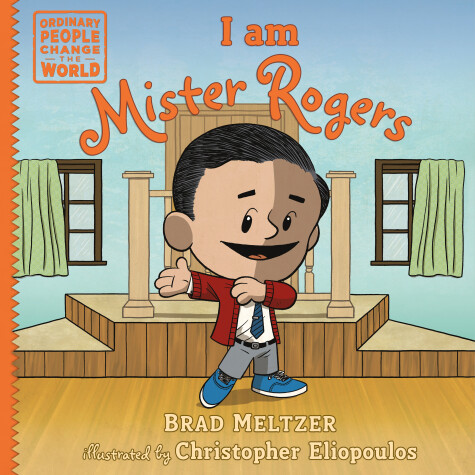 Book cover for I am Mister Rogers
