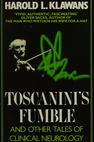 Cover of Toscanini's Fumble and Other Tales of Clinical Neurology