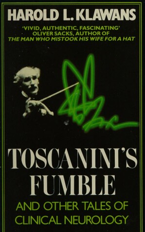 Book cover for Toscanini's Fumble and Other Tales of Clinical Neurology