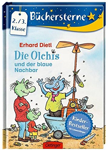 Book cover for Die Olchis und der blaue Nachbar