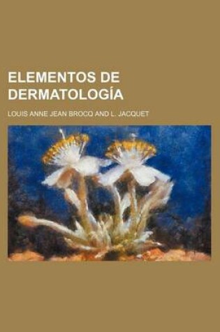 Cover of Elementos de Dermatologia