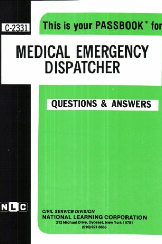 Cover of Medical Emergency Dispatcher