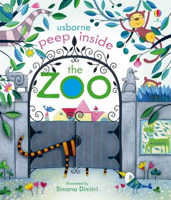 Book cover for Peep Inside the Zoo