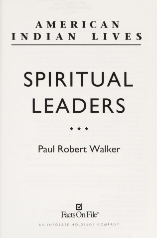 Cover of Spiritual Leaders