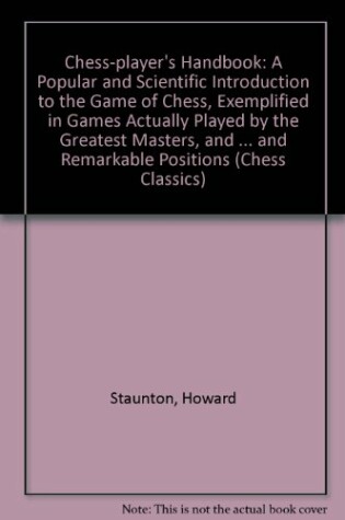 Cover of Chess-player's Handbook