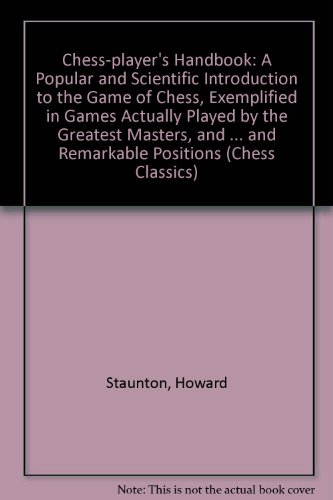 Book cover for Chess-player's Handbook