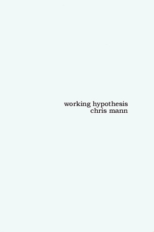 Cover of Working Hypothesis