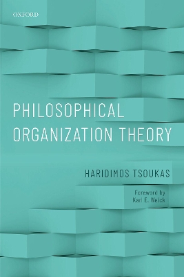 Book cover for Philosophical Organization Theory