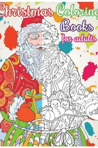 Cover of Christmas Coloring Books For Adults