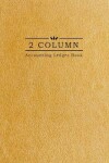 Book cover for 2 Column Accounting Ledger Book