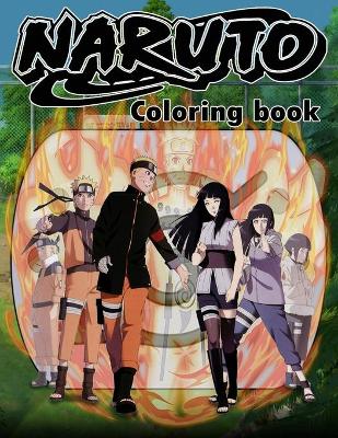 Book cover for Naruto Coloring Book