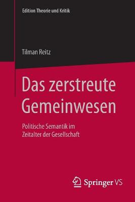 Cover of Das zerstreute Gemeinwesen