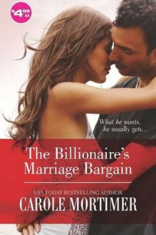 Cover of Billionaire's Marriage Bargain