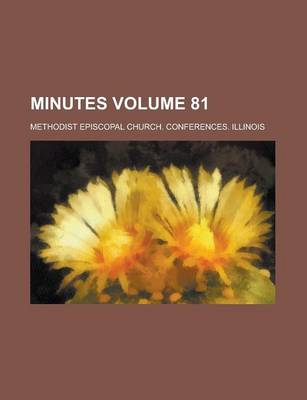 Book cover for Minutes Volume 81