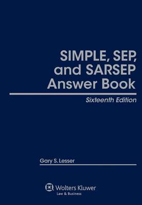 Book cover for Simple, Sep, and Sarsep Answer Book, Sixteenth Edition