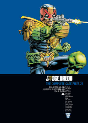 Book cover for Judge Dredd: The Complete Case Files 24