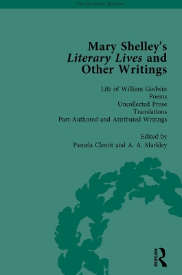 Book cover for Mary Shelley's Literary Lives and Other Writings, Volume 4