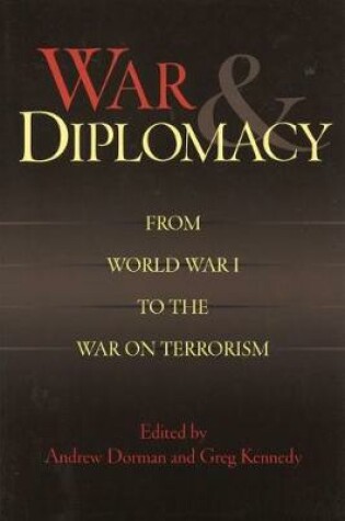 Cover of War and Diplomacy