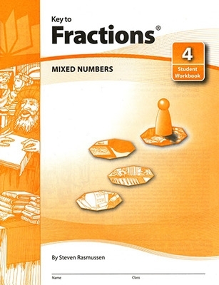 Book cover for Key to Fractions, Book 4: Mixed Numbers