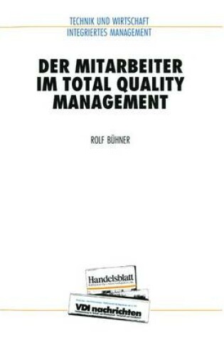 Cover of Der Mitarbeiter im Total Quality Management