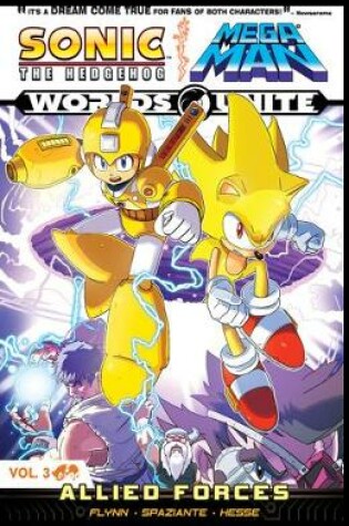 Cover of Sonic / Mega Man: Worlds Unite 3
