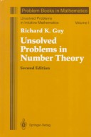 Cover of Unsolved Problems in Number Theory