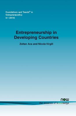 Book cover for Entrepreneurship in Developing Countries