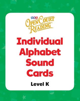 Book cover for Open Court Reading, Alphabet Sound Individual Cards, Grade K