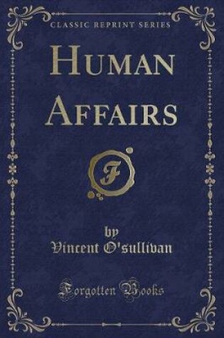 Cover of Human Affairs (Classic Reprint)