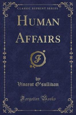 Book cover for Human Affairs (Classic Reprint)