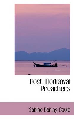 Book cover for Post-Mediaval Preachers