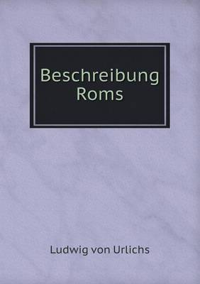 Book cover for Beschreibung Roms