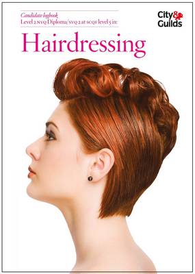 Book cover for Level 2 NVQ Diploma in Hairdressing Candidate Logbook