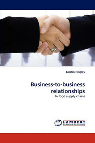 Cover of Business-to-business relationships